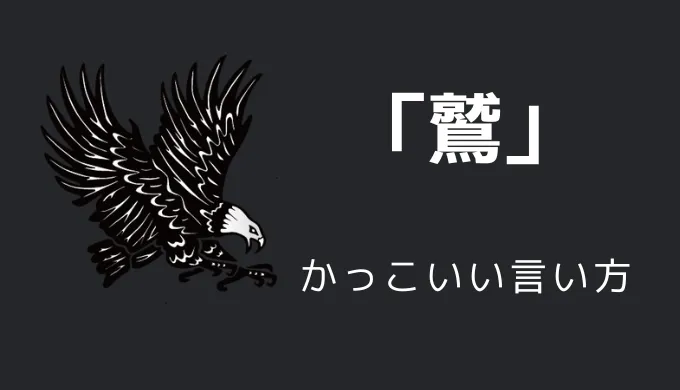 鷲のかっこいい言い方10選！！英語・外国語・中二病の表現も！！